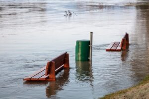Banjir Kembali Rendam Gadingrejo Pati, Warga Kembali Bersih-Bersih