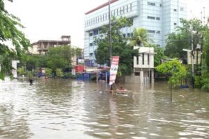 Banjir Terjang Pati Akibat Jebolnya Tanggul Sungai Widodaren, Permukiman Warga Terendam