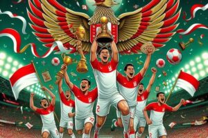 Febru Danar Surya Ilustrator Koreografi Sepak Bola Indonesia yang Mendunia
