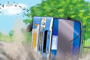 Kecelakaan Bus Rosalia Indah di Tol Batang-Semarang Tiga Penumpang Luka, Lalu Lintas Kembali Normal