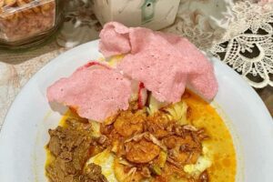 Lontong Tetel Wonosobo Kuliner Khas dengan Sensasi Daging Unta yang Lezat