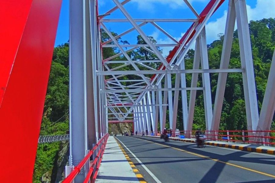 Bupati Mojokerto Resmikan Pembangunan Jembatan Talunbrak Senilai Rp 13 Miliar