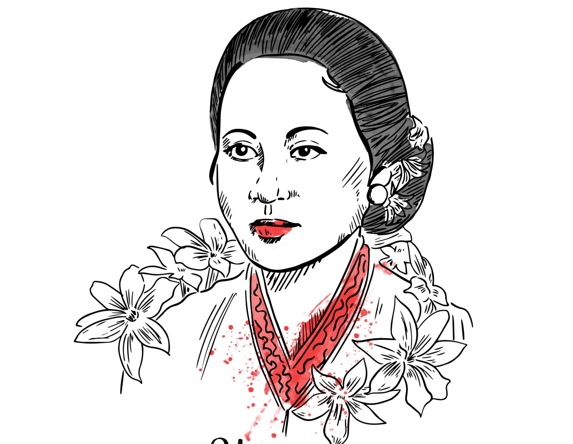 Gambar Pahlawan Nasional Ra Kartini