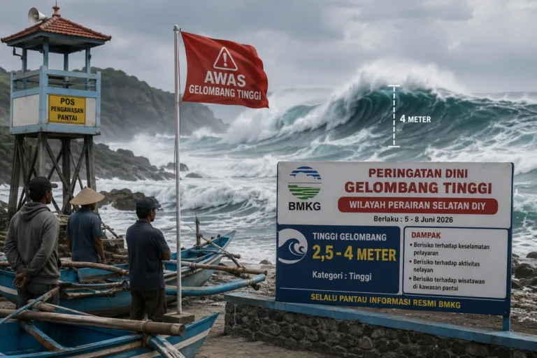 cuaca pantai selatan