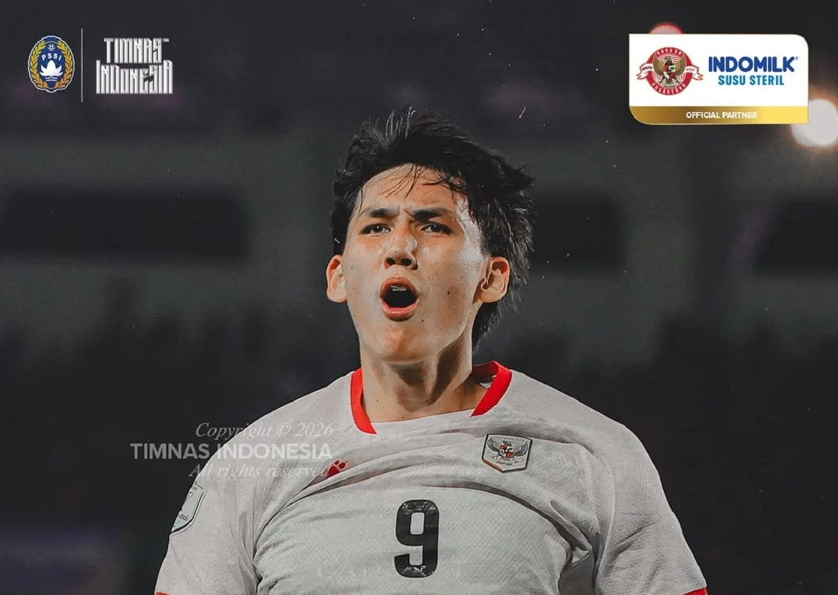Mitchell Baker jadi MOTM di laga Indonesia vs Kamboja di Piala AFF 2026. (Foto: Instagram/Timnas Indonesia)
