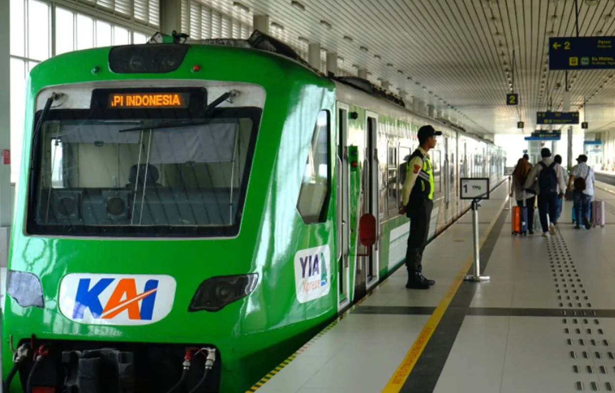 Foto kereta (KA) bandara YIA. (Dok Railink)