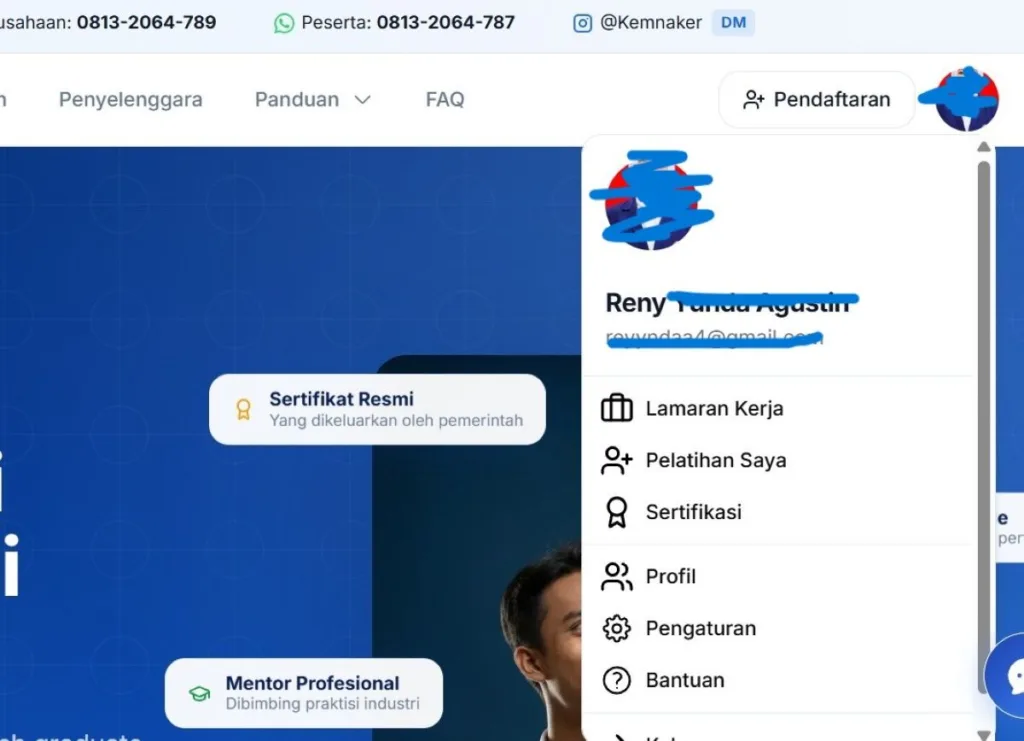 Heboh pelamar Magang Kemnaker 2026 alami akun MagangHub masuk ke profil Reny Agustin. Simak penyebab dan solusi mengatasinya.