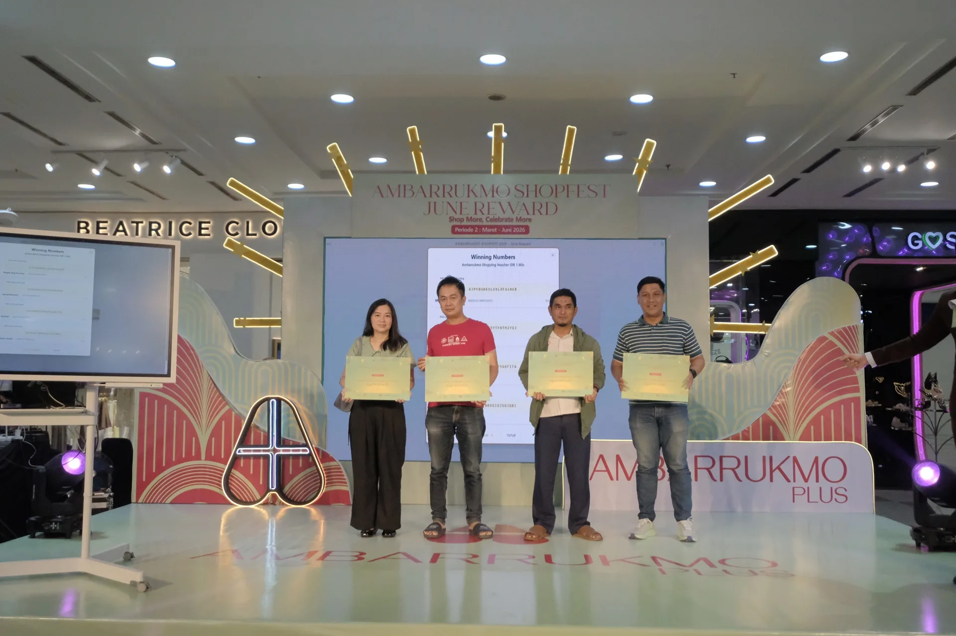 Ambarrukmo Shopfest akan hadir empat kali sepanjang tahun: Maret, Juni, dan Oktober, dan Januari 2027.