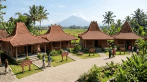 Kenali perbedaan rumah Joglo, Limasan, Kampung, dan Tajug berdasarkan bentuk atap, struktur, fungsi, serta sejarah arsitektur Jawa. (AI/Gemini)