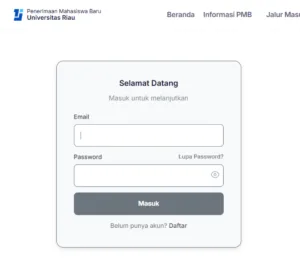 Info jam pengumuman SMBT UNRI 2026 hari ini lengkap cara cek hasil seleksi di link resmi Universitas Riau.
