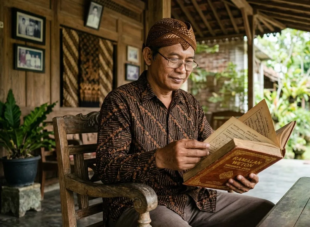 Foto ilustrasi - Weton Jumat Pahing 24 Juli 2026 memiliki neptu 15. Simak watak, rezeki, jodoh, dan maknanya menurut primbon Jawa. (AI/KabarJawa)
