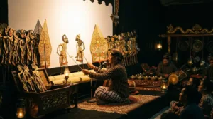 Mengenal 7 dalang legendaris Jawa dan ciri khas pedalangan mereka, dari Nartosabdo, Manteb, hingga Purbo Asmoro. (Foto ilustrasi: AI/KabarJawa)