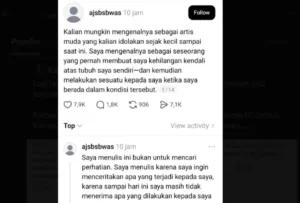 Artis EJR viral di Threads setelah muncul dugaan pelecehan seksual di Pondok Indah. Simak kronologi dan fakta yang terverifikasi.
