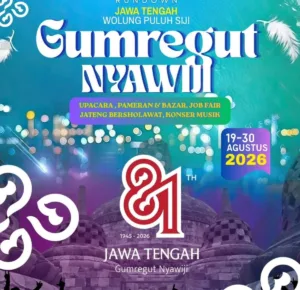Rangkaian acara Hari Jadi ke-81 Jawa Tengah 2026 digelar di Boyolali dan Semarang, mulai upacara hingga konser musik. (Foto instagram/humas.jateng)