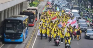 Demo hari ini 18 Agustus 2026 di Jakarta digelar BEM UI. Cek lokasi, jadwal, rute aksi, dan delapan tuntutan mahasiswa. (Istimewa)