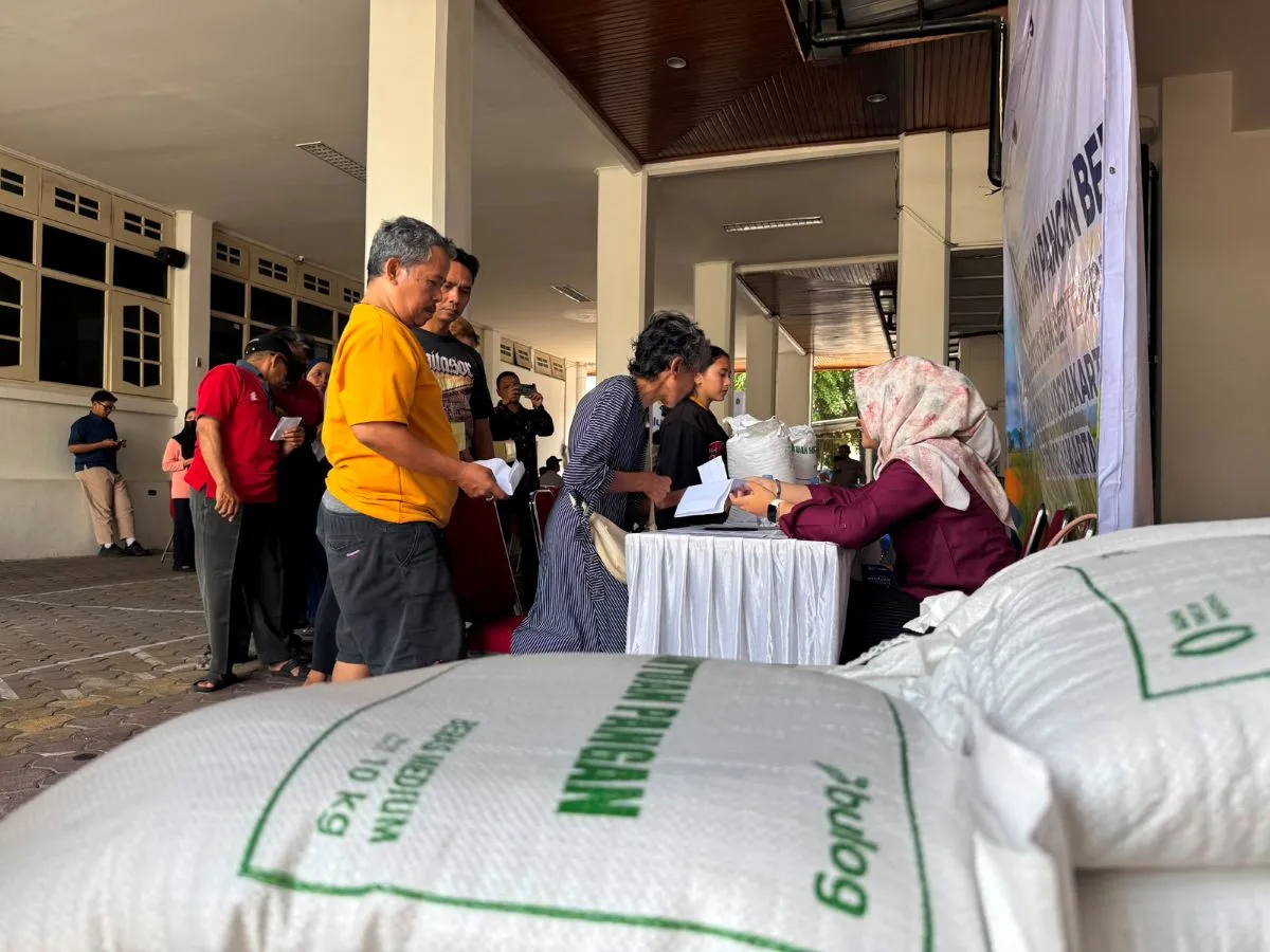 Penyaluran bantuan pangan di Kota Yogyakarta. Jumlah penerima se-DIY untuk alokasi Juli-September 2026 naik jadi 522.956. (Dok Pemkot Yogyakarta)
