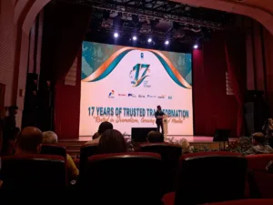 KGI Network luncurkan kabarindonesia.id berbasis AI dan Kabar Bursa Investor Pro pada peringatan HUT ke-17 di Jakarta.