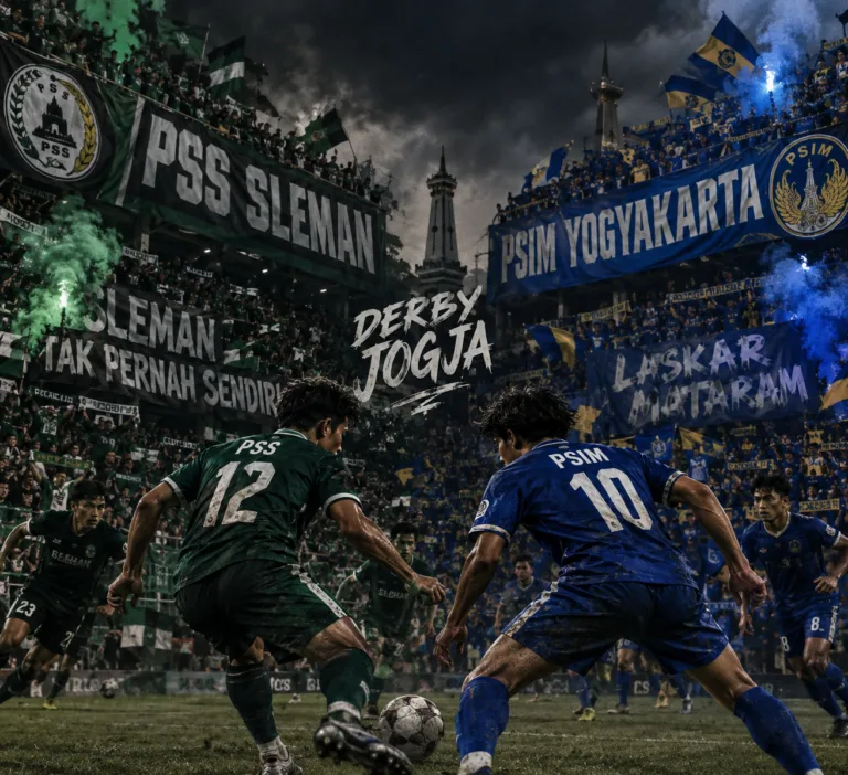 PSIM dan PSS sepakat menjaga Derby Mataram tetap aman. Simak 9 poin komitmen damai jelang Super League 2026/2027. (AI)