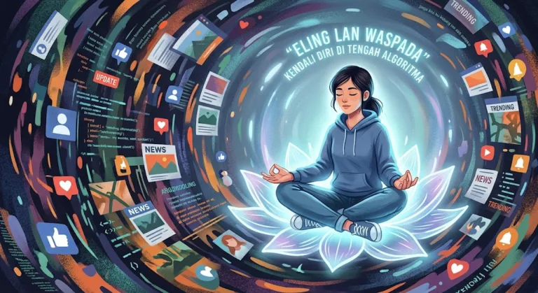 Eling lan waspada di era media sosial. (AI)