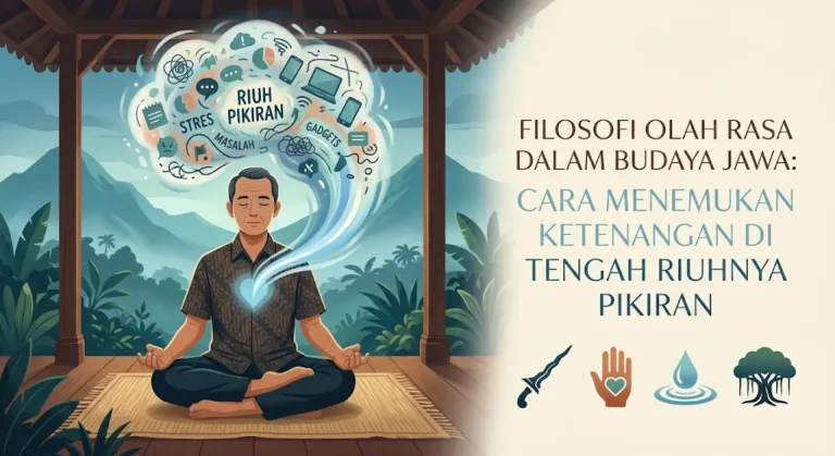 Mengenal filosofi Jawa olah rasa. (AI)